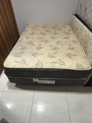 Cama Box Casal Ortobom Spring Gray