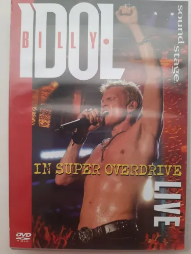 Dvd Billy Ídol - Live in Super Overdrive