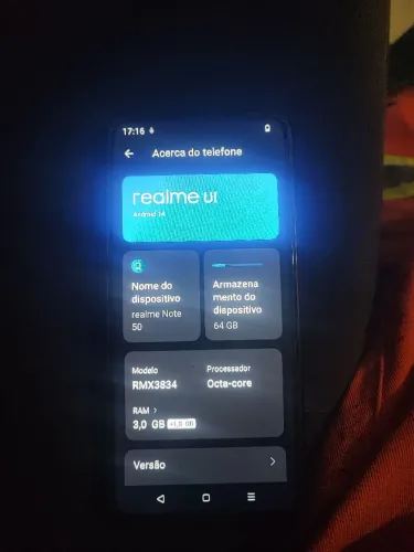 realme note 50 64 gga com carregador 33gga