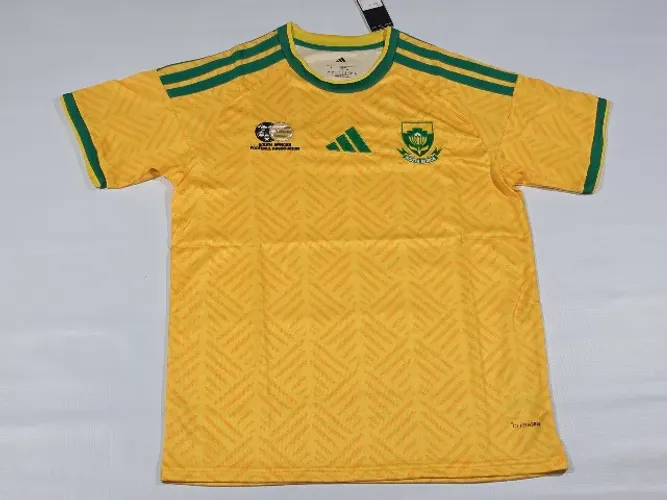Camisa Seleção África do Sul I Home 2026/27 - Amarela Copa do Mundo (Versão Torcedor)