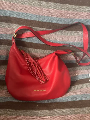 Bolsa vermelha da marca Smartbag usada 
