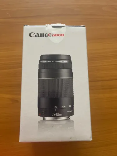 Lente canon Ef 75-300mm