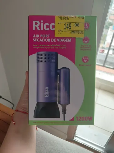 Secador Ricca portatil
