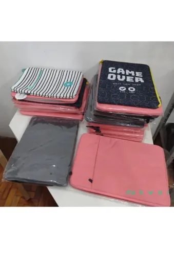 Lote 17 Capa para Notebook + 15 Calculadoras + 7 Pastas Para Arquivo
