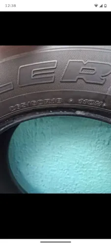 4 pneus meia vida 265/60R18