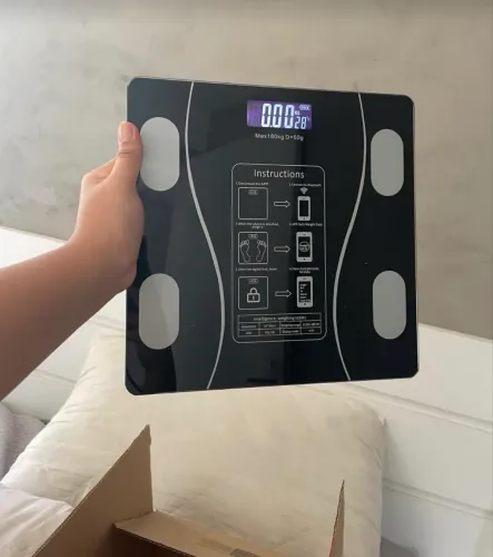 Balança Digital Bioimpedância Original Line Bluetooth até 140kg Análise Corporal Completa