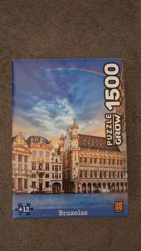 Quebra cabeça grow 1500 peças Bruxelas