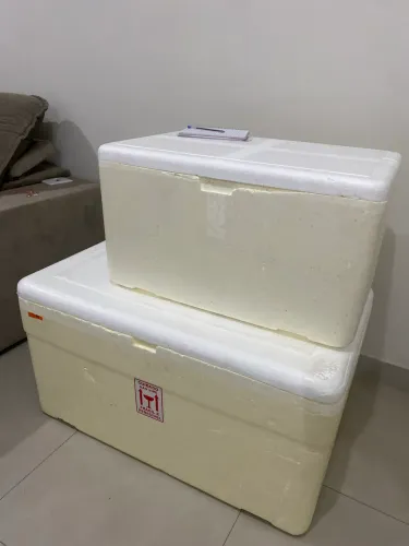 Caixa de isopor ISOFORT 170L e 80L