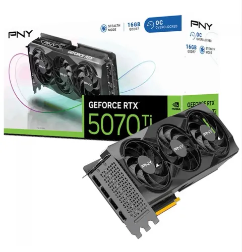 PLACA DE VIDEO RTX 5070 TI 16GB PNY OC