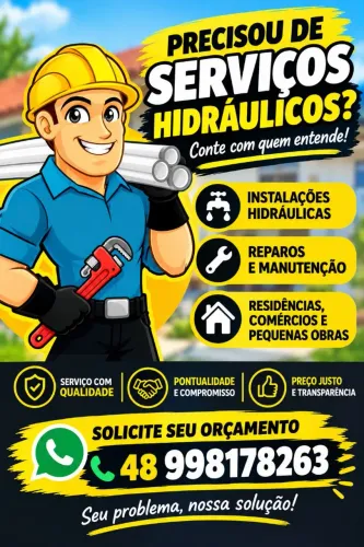 Faço pequenos reparos residencial e comercial