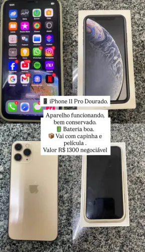 Celular semi novo