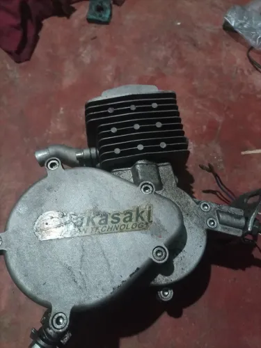 Motor 80cc 2T Kawasaki - Para Reparo/Peças - Pinhão Novo