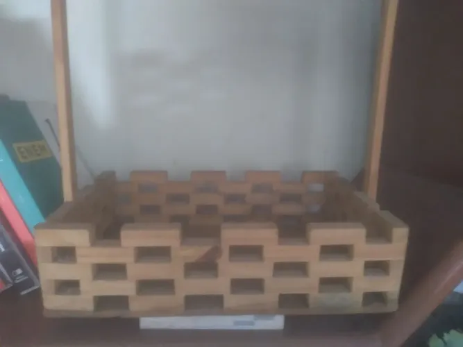 ? CONJUNTO DE CESTAS E PORTA-OBJETOS RÚSTICOS