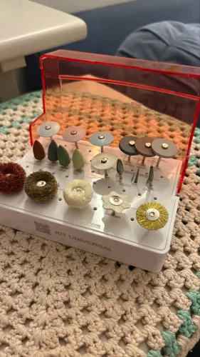 Kit universal American Burrs - 19 peças