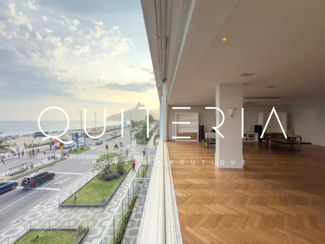 Apartamento à venda em Ipanema com 4 Quartos, 488m² e Vista Mar na Vieira Souto
