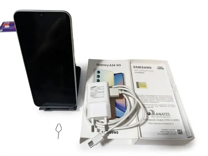 Galaxy A34 prata