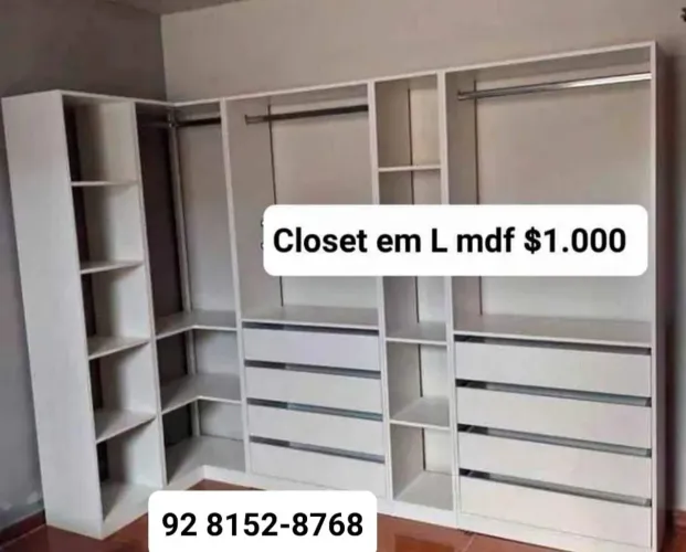 Closet modelos direto de fábrica faça sua encomenda 