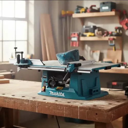 Serra Circular De Bancada Makita Mlt100 1500w 255mm 127v