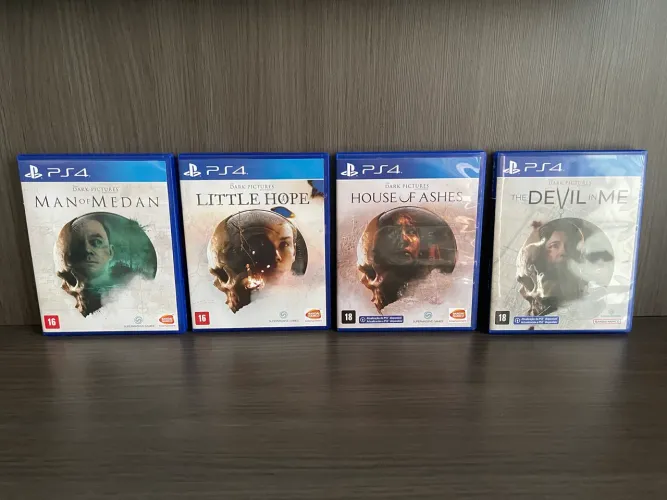 Dark pictures ps4 PlayStation 4 colecao completa