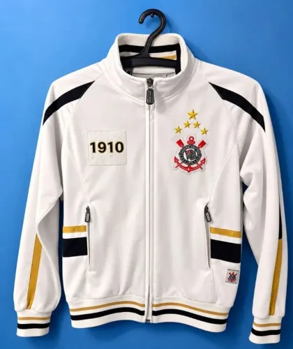 Agasalho Corinthians 5 estrelas - modelo infantil