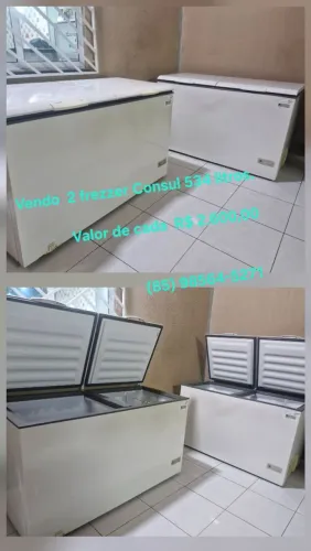 Vendo 2 freezer consul 534 litros
