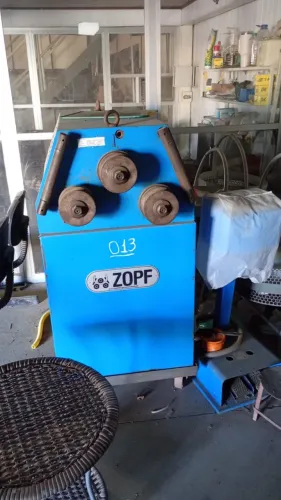 ZOPF ZB80 Dobradora de Tubos Industrial com Polias