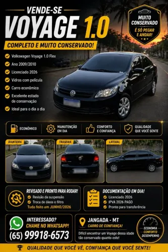 Volkswagen Voyage 1.0/1.0 City MI Total Flex 8V 4P 2009