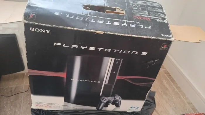 Playstation 3 Fat Na Caixa Lacrado serial original da caixa