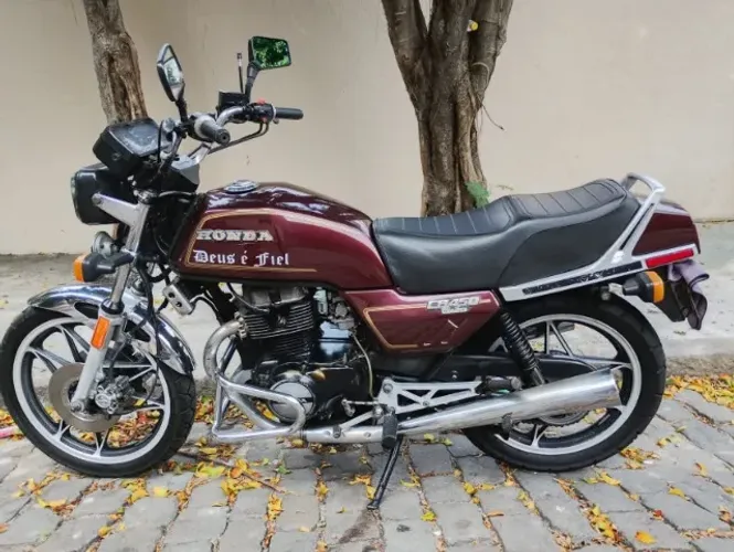 Moto CB 450 Custom Raridade  