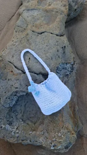 Bolsa de crochê - Aceito encomendas em outras cores