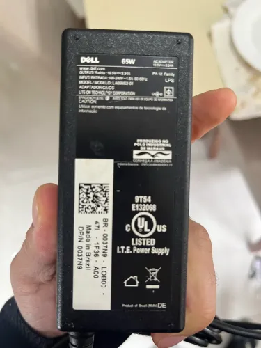Carregador notebook laptop Dell PA-12 family LA65NS2-01