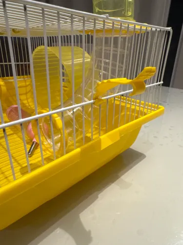 Gaiola para hamster em boa conserva
