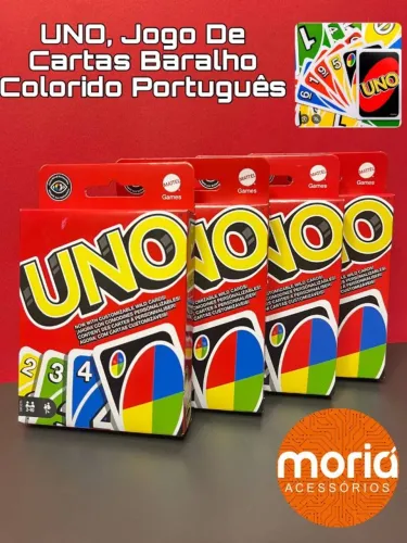Jogo De Cartas Uno Clássico Uno Original