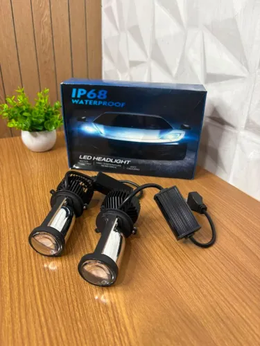 Par de lâmpada de led projetora automotivo