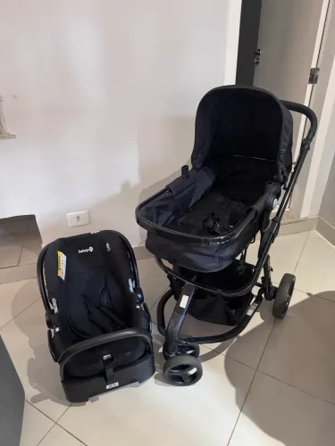 Carrinho e bebê conforto safety 1st mobi