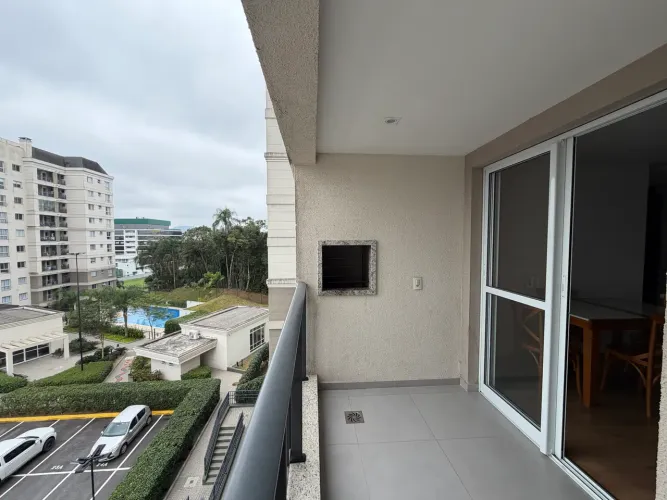 Apartamento mobiliado em frente a unimed