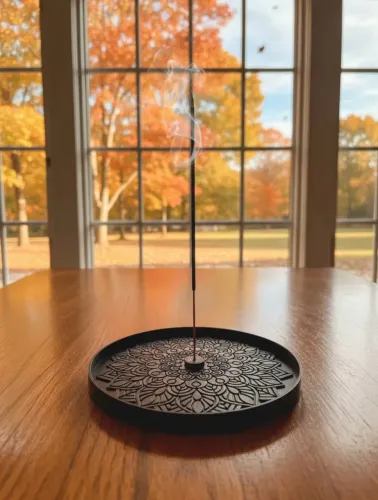Porta - Incenso Mandala + Brinde ( Impressão 3D )