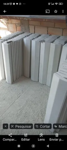 Embeleze seu muro com pingadeiras de concreto tenho eles nó tamanho 17x80 19x80 23x80 e mu
