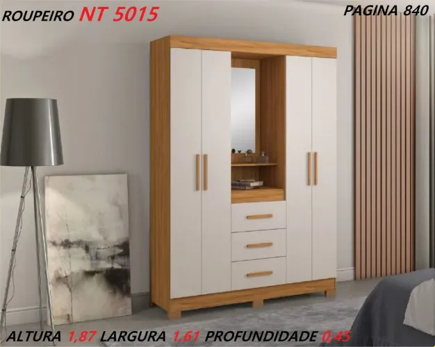Guarda-roupa no crediário