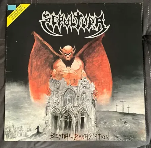 SEPULTURA - BESTIAL DEVASTATION - LP VINIL