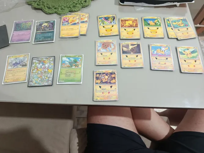 Coleção de cartas raras mistas