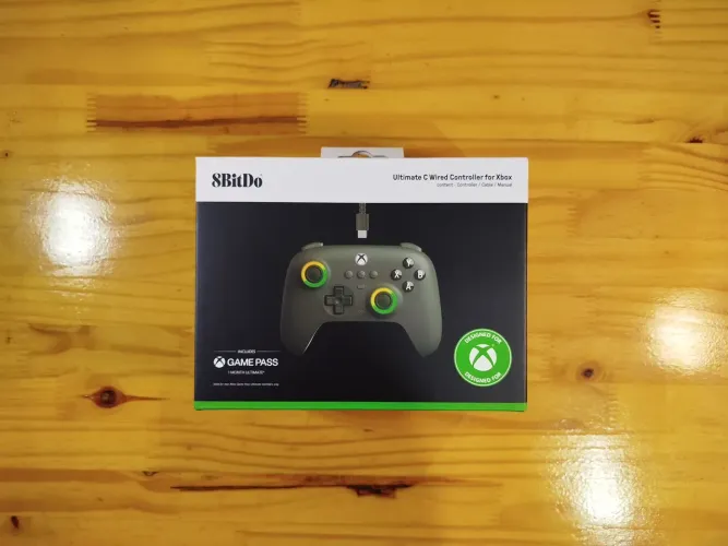Controle 8BitDo Ultimate C para Xbox - Hall Effect - grátis Game Pass Ultimate - Lacrado!