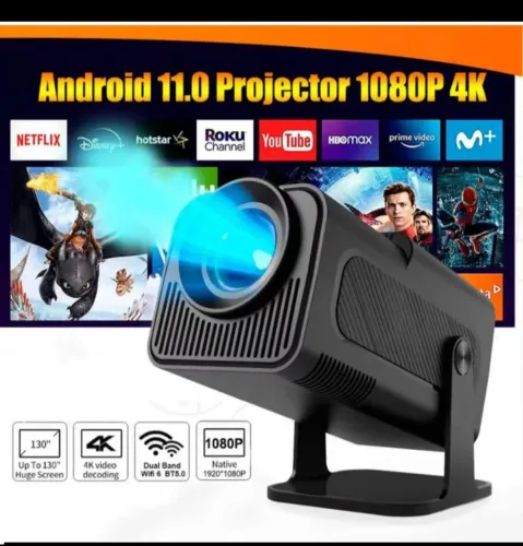 PROJETORES NOVOS..COM WI-FI E BLUETOOTH 