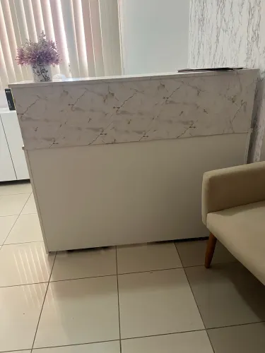 Balcão para recepção