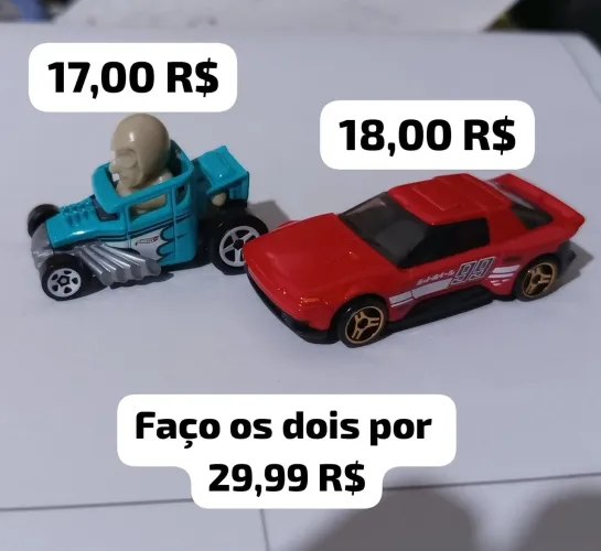 Hot wheels, novos em ótimo estado