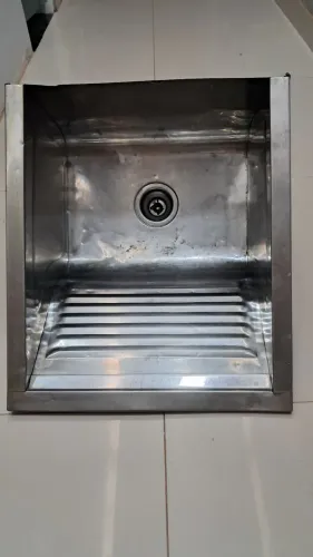 Tanque lava roupas inox 