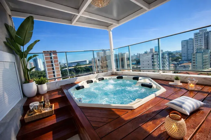 Direto c/ proprietário-Cobertura duplex com SPA+Jacuzzi+Sauna