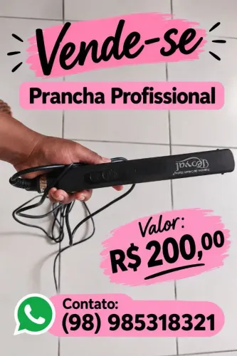 Prancha profissional