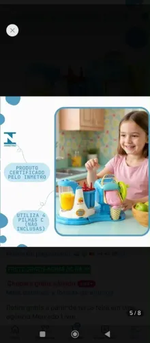 Sorveteria de brinquedo - faz sorvete de verdade