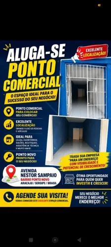 Aluga-se ponto comercial. Ponto novo